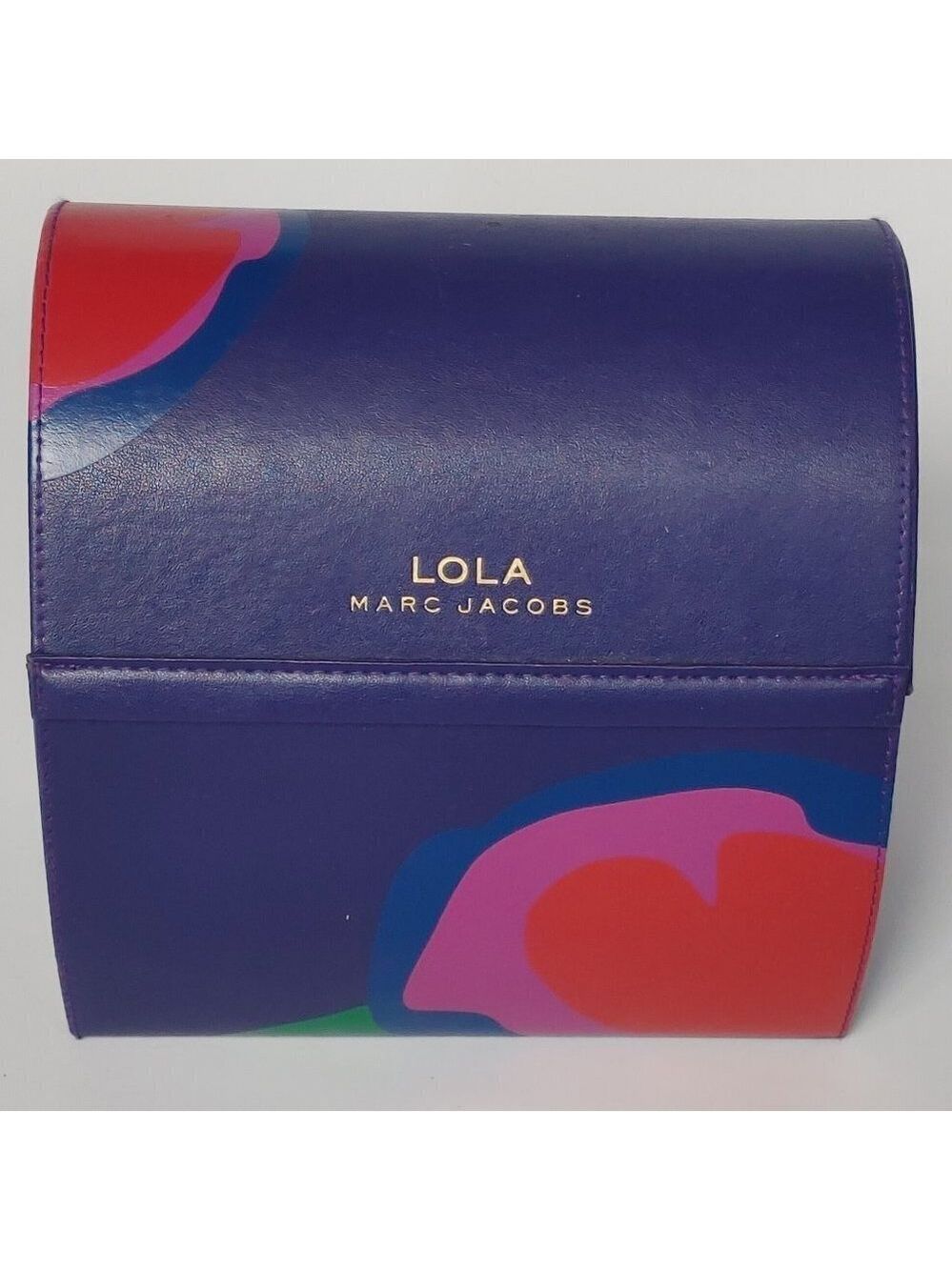LOVELY MARC JACOBS LOLA Gift Box Storage Box Flip Top Magnetic Closure